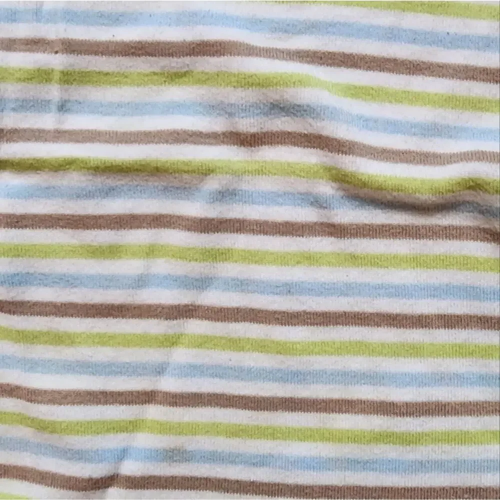 Carter's Boy's Infant Striped Short Sleeve Button Closure Bodysuit Size 6 Months